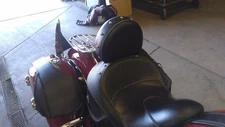 2014- UP INDIAN ROADMASTER or CHIEFTAN QUICK RELEASE DRIVER BACKREST 