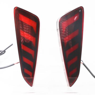 LED Rear Bumper Reflector Brake Light For Toyota C-HR (CHR) 2016-2022 – Red Lens