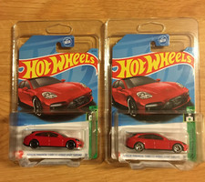 Hot Wheels PORSCHE PANAMERA E-Hybrid CUSTOM Super Real Riders Wheel Swap