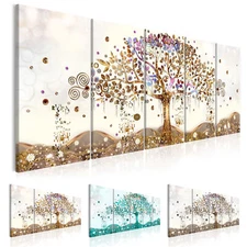 TREE OF LIFE KLIMT Canvas Print Framed Wall Art Picture Photo Image l-A-0009-b-n