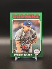 2024 Topps Heritage High Number Landon Knack #532 Green Border RC Dodgers