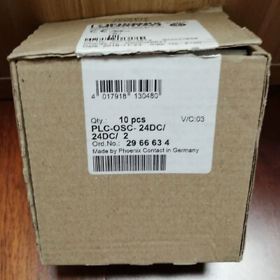 10PC New Phoenix Contact PLC-OSC-24DC/24DC/2 2966634 Solid State Relay Module
