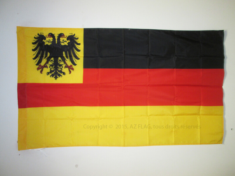 BANDIERA CONFEDERAZIONE GERMANICA 1815-1866 90x60cm - BANDIERA TEDESCA 60 x 90 c