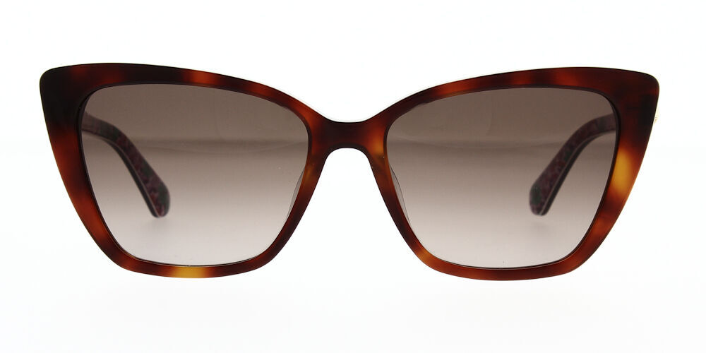 KATE SPADE LUCCA GS 0086 HA Sunglasses Havana Frame Brown Gradient