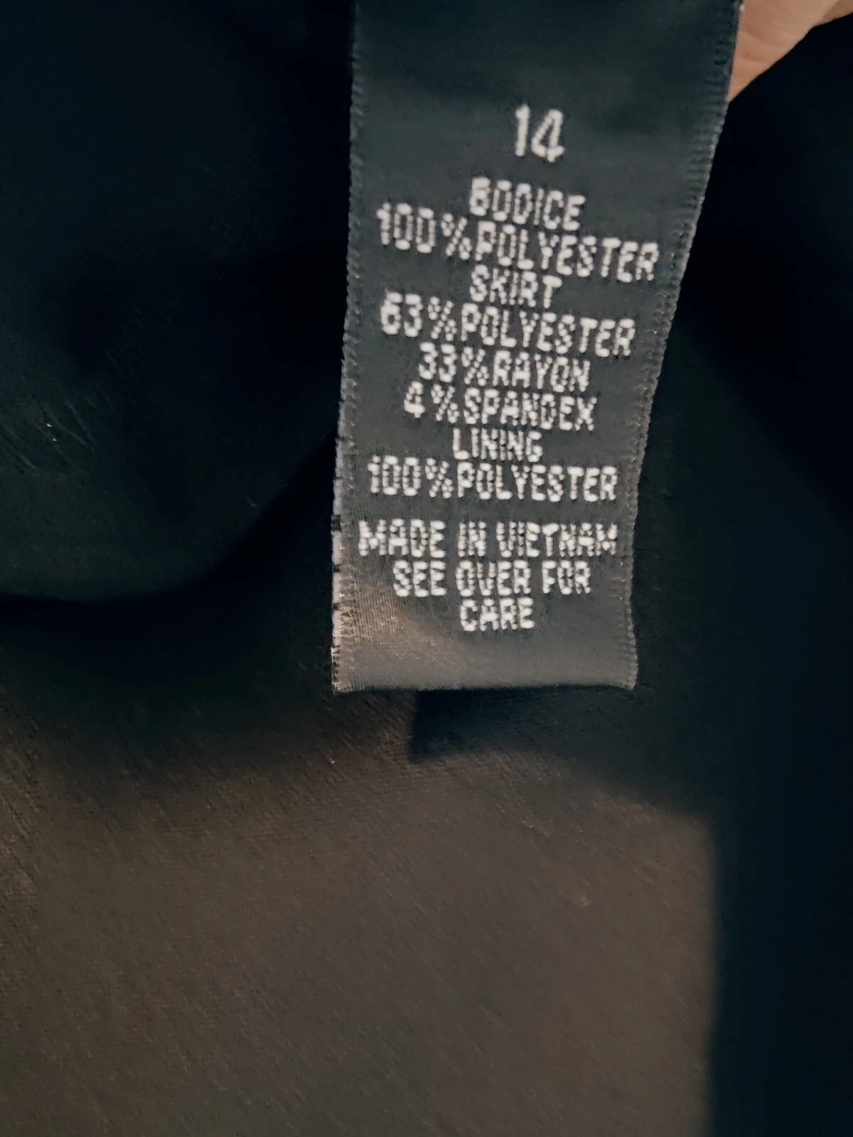 Abito Alyx bianco e nero manica corta blouson al ginocchio 14