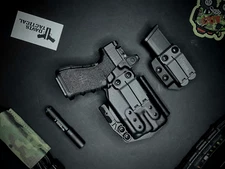 Davis Tactical IWB Light Bearing Kydex Holster For Glock 19/23/32/45 Baldr Mini