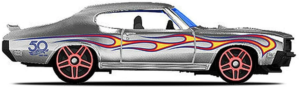 HOT WHEELS ZAMAC '70 BUICK GSX 4/8 50TH ANNIVERSARY SCALA  1/64 DIE-CAST METAL - Immagine 3 di 4