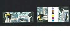 MINT 2000 AAT ANTARCTICA PENGUINS STAMP SET INC GUTTER PAIR 