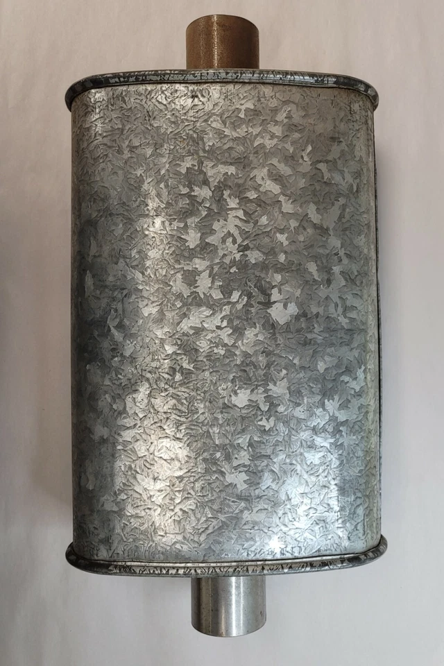 Resonador silenciador escape doble Plymouth Barracuda Dodge Challenger 1970-1974. Foto 3 de 4