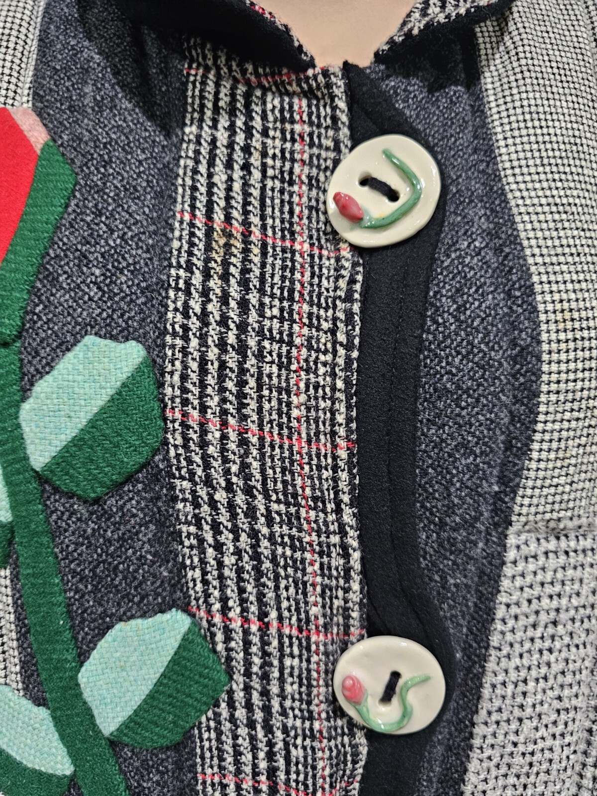 Reversible Quilted Insulated Patchwork Floral Cus… - image 5