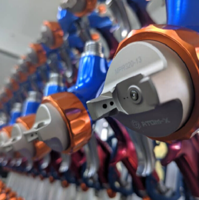 #ad ATOM X88 Infinity LVLP Automotive Spray Gun 1.3 1.4mm Tip Set Car Paint Kit $297.88