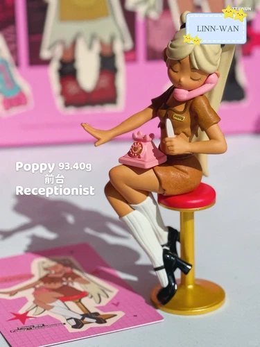 Genuine Peach Riot Rush Hour Series Blind Box Figure-Poppy Receptionist - Picture 3 of 24