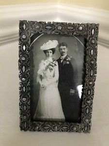 Vintage Metal Photo Frame with Stand #24