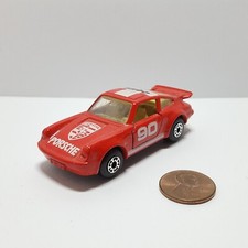 Lesney Matchbox Superfast 3 Red PORSCHE TURBO White Tampos Tan Interior Mint