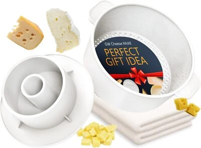 BRANDED Molde de queso con un seguidor y gasa - Kit para hacer queso Prensa Duro Tofu