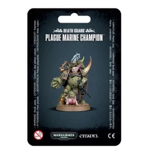 Plague Marine Champion Death Guard Chaos Space Marines Warhammer 40K NIB Blister