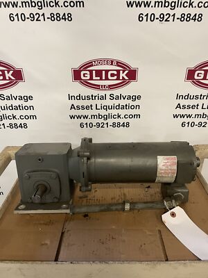 Boston Gear F718-50S-B5-G 90V DC Gear Drive/Speed Reducer 50:1 .5HP 1750RPM