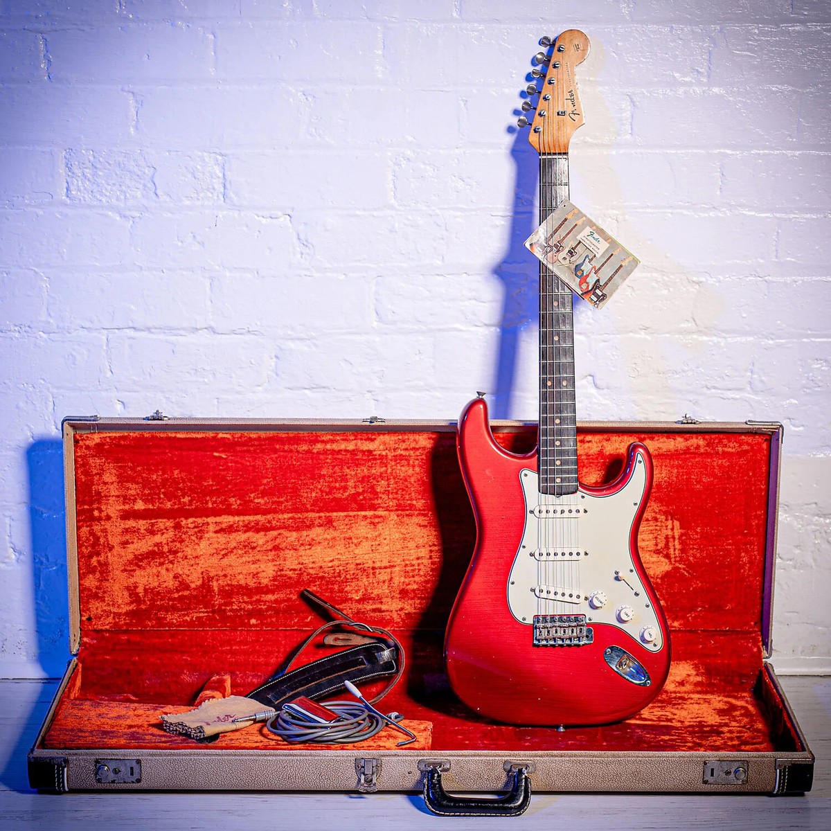 Fender Stratocaster 1963 - Candy apple Red | eBay