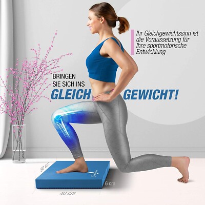 BPX100 Pad TPE Schaum Stabilität Trainingskissen rutschfest großer Kernbalance blau
