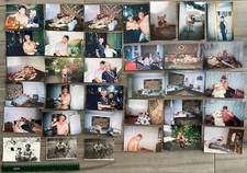 RARE! Russian Criminal Boss Prison TATTOOS Man Big Archive 34 Vintage Photos