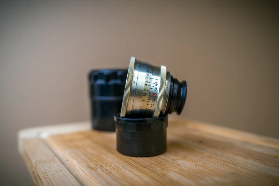 JUPITER-12 lens 35 mm f/2.8 Soviet! M39! Mount for vintage photography - Bild 3 von 4