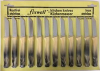 Fixwell Knives 12pc, Deluxe Marbled Handles, New, Free Shipping on sale Fixwell Knives 12pc, Deluxe Marbled Handles, New, Free Shipping on sale