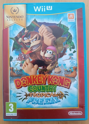 Jeu wiiu Donkey kong country tropical freeze sur console Nintendo Wii U
