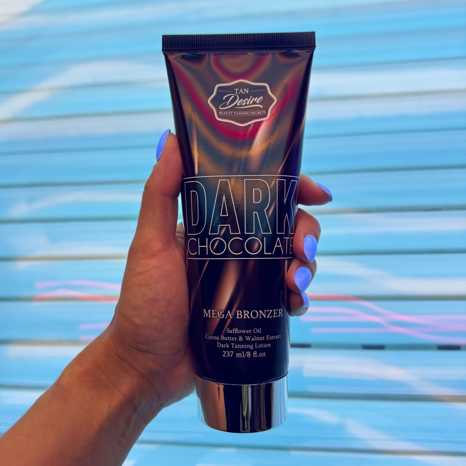 Premium Solarium Kosmetik | Tan Desire Dark Chocolate Mega Bronzer 237 ml