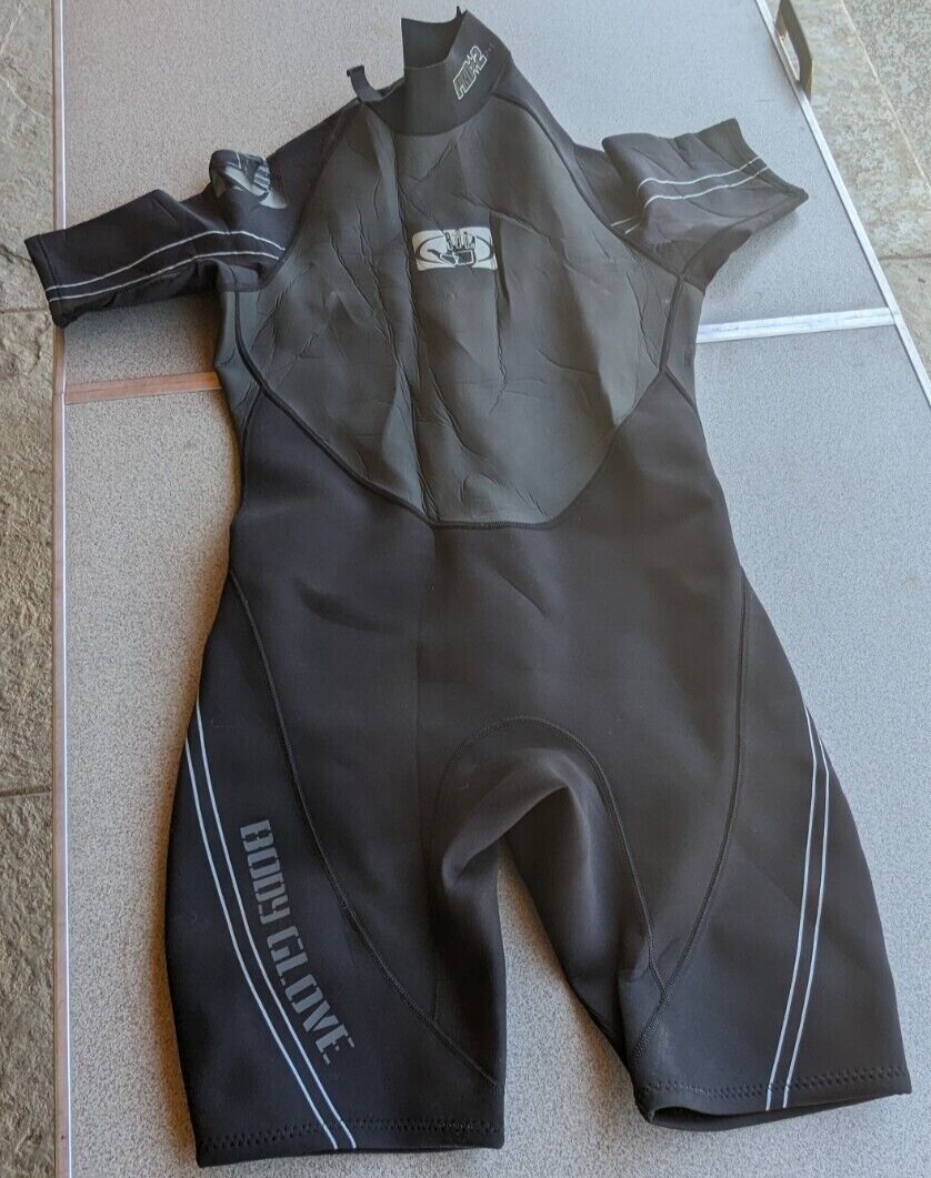 Body Glove Pro 2 Spring Suit Black Neoprene 2/1 mm Short Wet Suit Men's