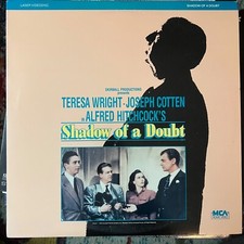 Shadow Of A Doubt - Laserdisc buy 6 for Free Shipping