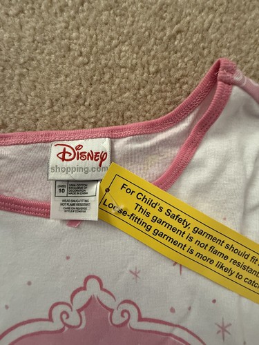 Disney Princess Pajama Set, Size 10, NWT - Picture 4 of 6