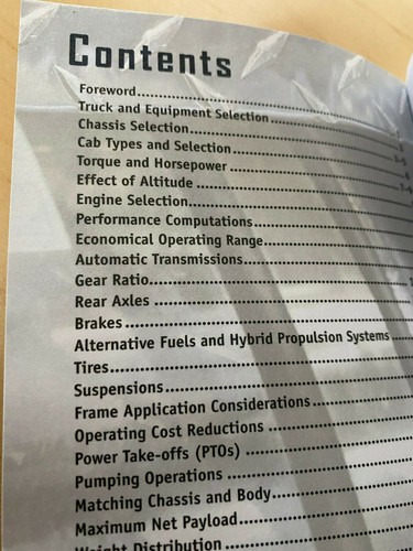 NTEA Truck Equiment Handbook Truckers Handbook Trucker Guide NEW - Picture 5 of 7