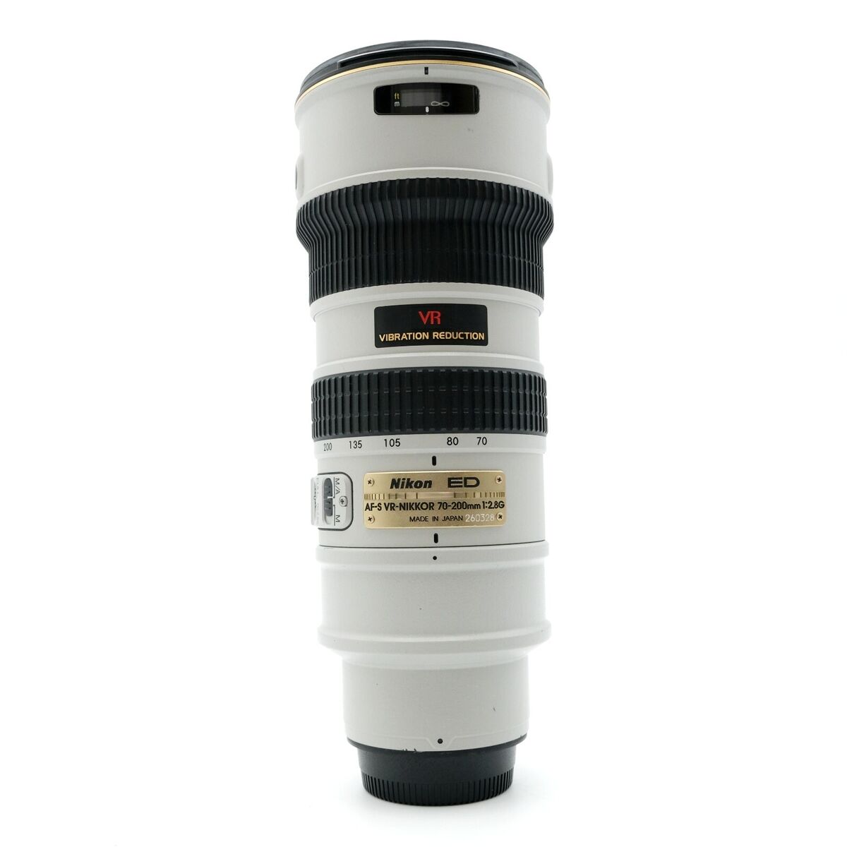 Nikon AF-S VR Zoom Nikkor ED 70-200mm F2.8 G (IF) Light Gray Nikon AF-S VR Zoom Nikkor ED 70-200mm F2.8 G (IF) Light Gray