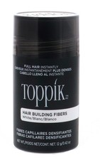 Toppik Hair Building Fibers, White, 0.42 oz