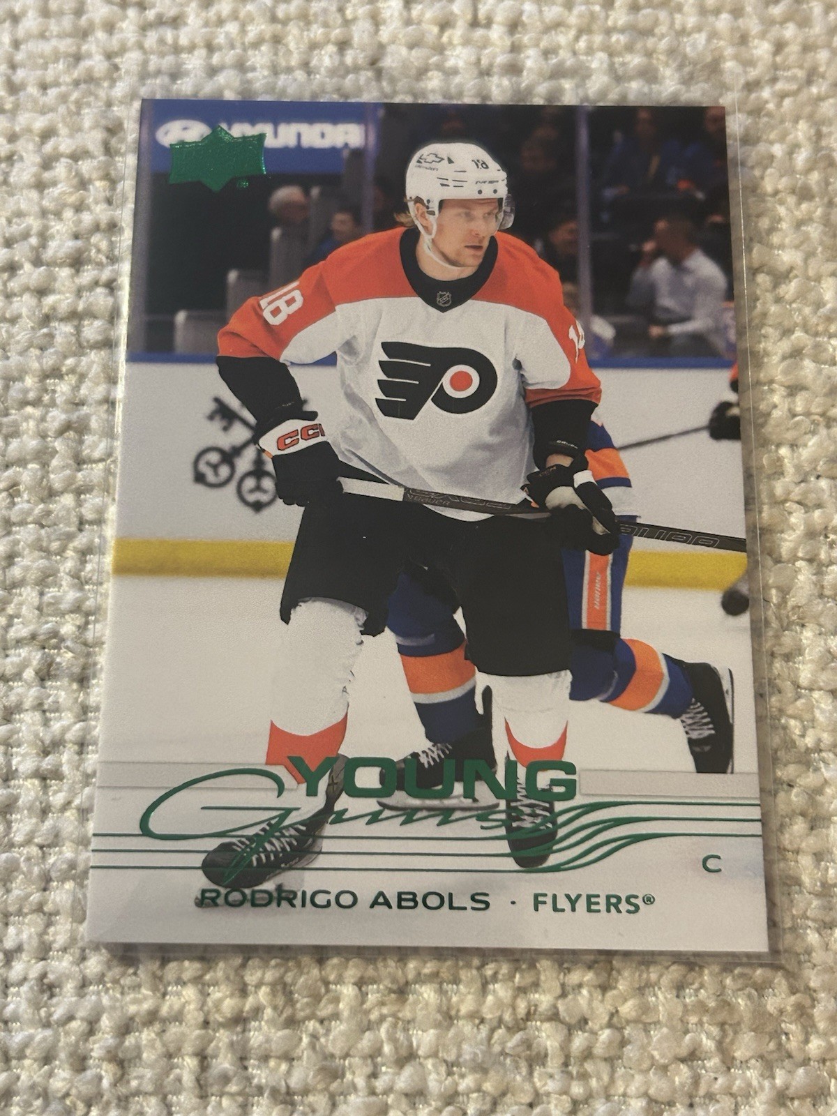2025-26 Upper Deck Series 1 - Young Guns Rodrigo Abols #217 Holiday (RC)
