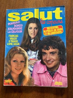 SALUT LES COPAINS N° 167 SHEILA CHERYL ROUSSOS ABBA MIOU MIOU MITCHELL MANSON