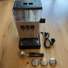 Gaggia New Classic Strainer Espresso Machine Stainless Steel Silver Inox - Used