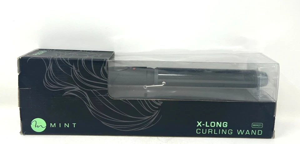 Neuwertiger X-Long Lockenstab schwarz (Modell: MVK21-125) 1,25 im Lauf 