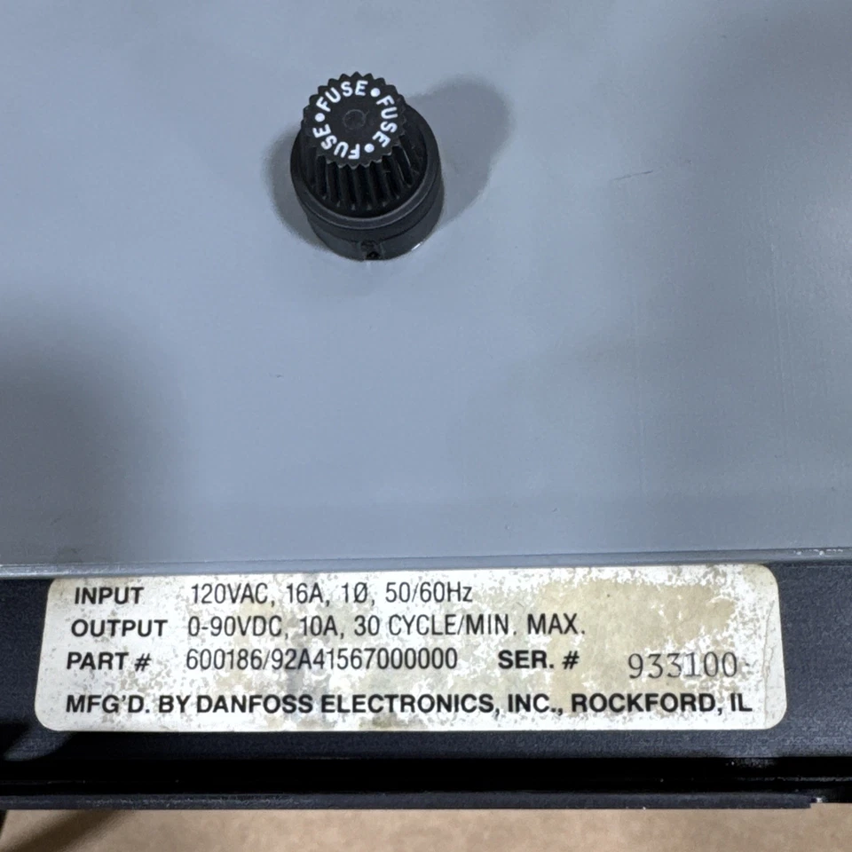 Camco Varipak DC Motor Speed Controller 600186/92A41567000000 120VAC 0-90VDC - Image 4 of 4