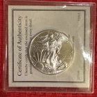 2015 $1 American Silver Eagle 1oz. Coin - COA - Govmint