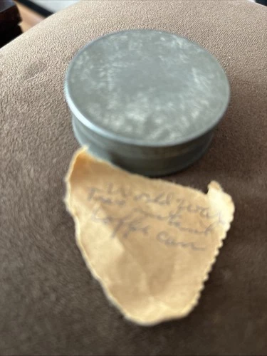 WW2 US Military Small Coffee Ration Tin