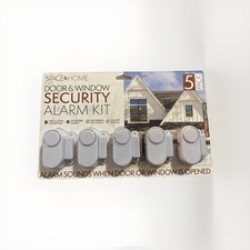 Space and Home Door  Window Security Alarm Kit - 5 Pack - Alarm Sounds