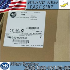 AB New PLC 2098-DSD-HV100-SE Ultra 3000 10kW with SERCOS Servo Drive Free Ship