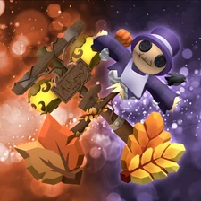 Autumn Lamp And Scarecrow Sets Flee The Facility FTF