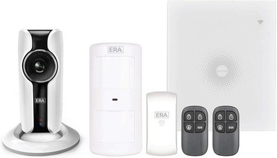 MiGuard AW1IPMK-AW1IP116 Mega-Kit Funk WLAN Alarmanlage mit IP HD Kamera