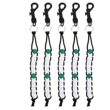 5pcs Golfs Bead Count Stroke Score Counter Bead Chain Random Color