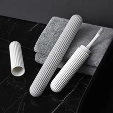 4 PCS Portable Travel Toothbrush Box Plastic Holders Storage Containers Case