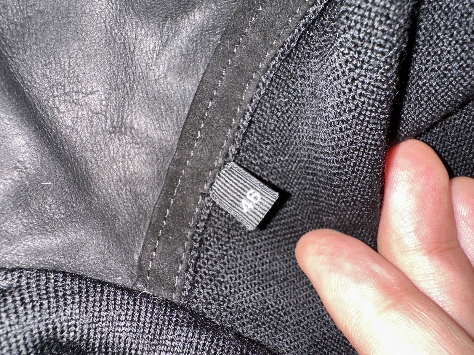 Tom Ford Leather Wool Jacket Size 46 EU / 36 US RRP 2.499$ Leather Black image 9