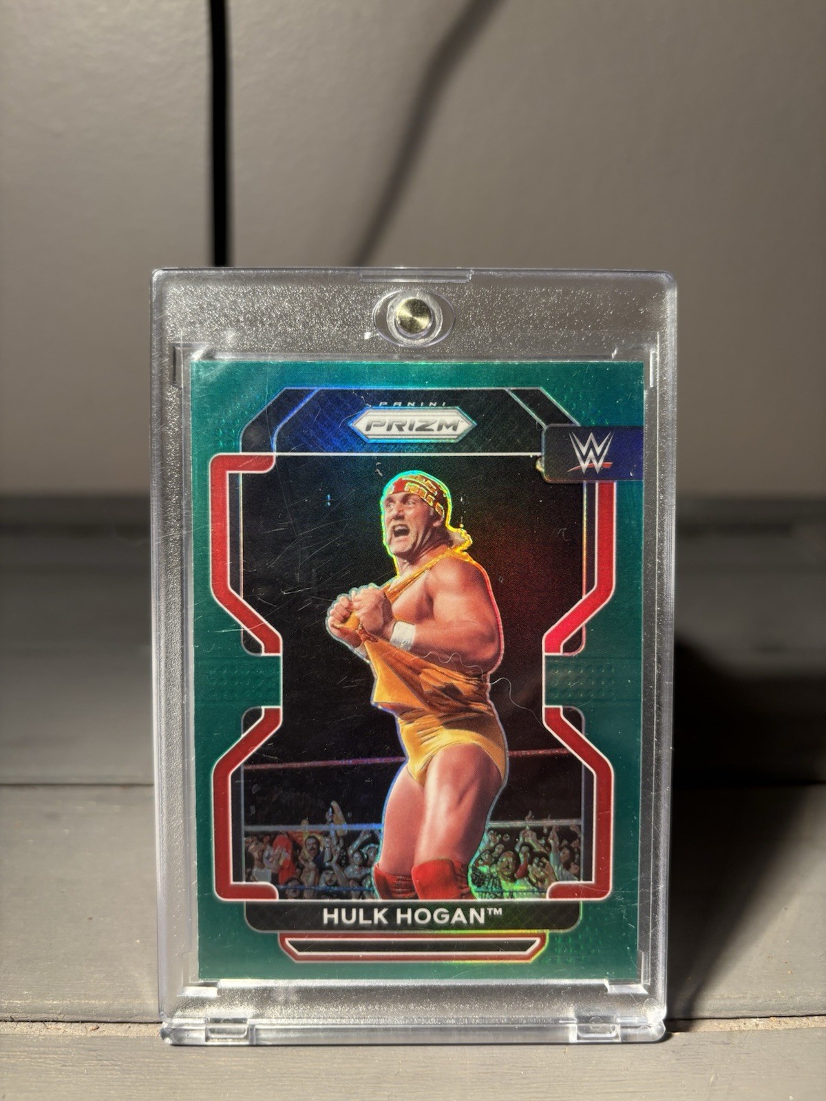 2022 Panini Prizm WWE - Hulk Hogan #195 Green Prizm