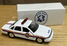 NEW!! Road Champs 97 Nassau County NY Police Car 1/43 Scale Ford Crown Victoria